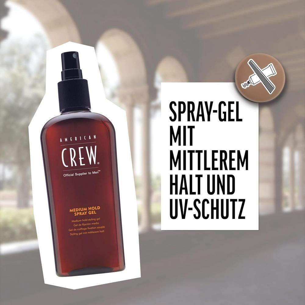 American Crew Medium Hold Spray Gel 250 ml