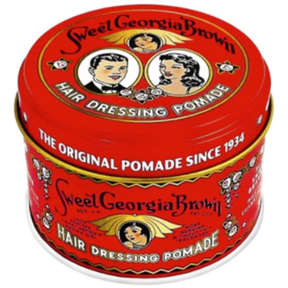 Sweet Georgia Brown Hair Dressing Pomade (ROT) 114 g
