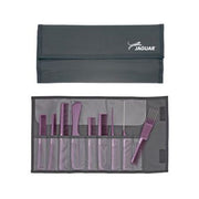 Jaguar Kamm-Set A-Line lila-metallic