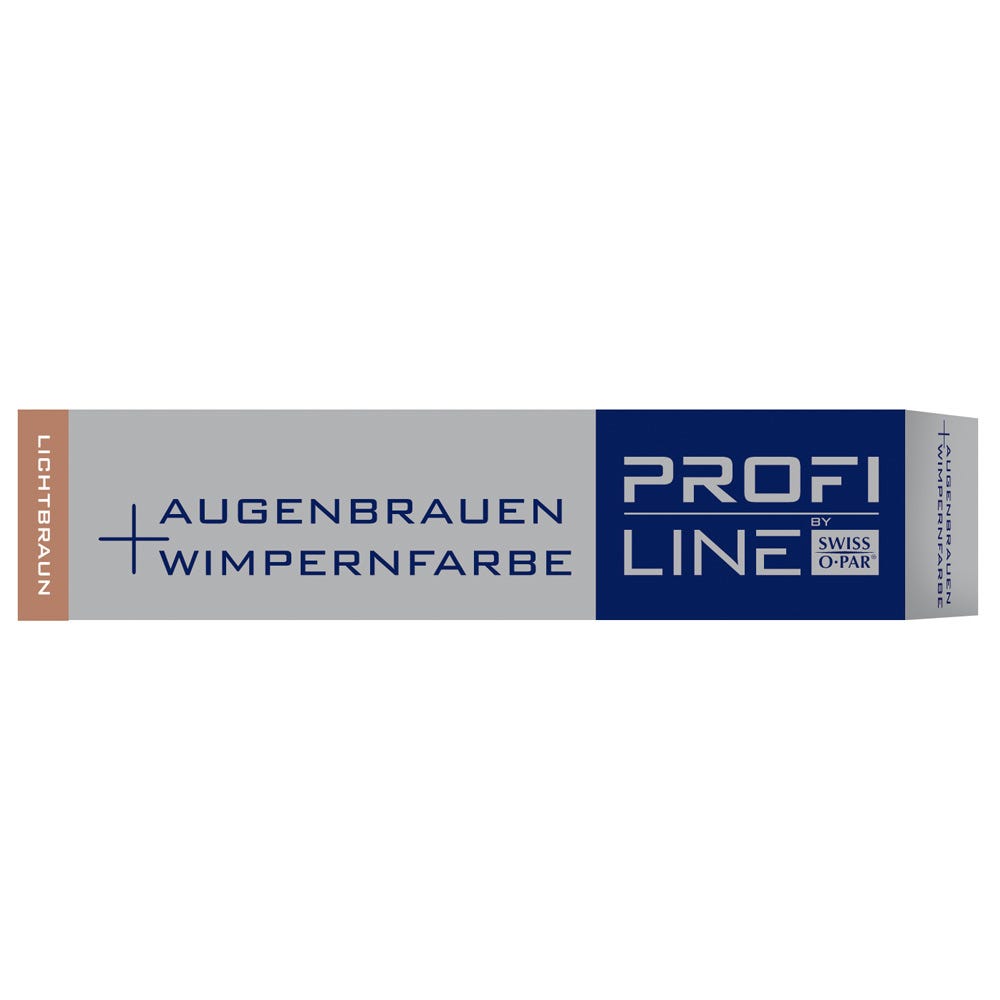 Profiline Augenbrauen- & Wimpernfarbe lichtbraun 15 ml