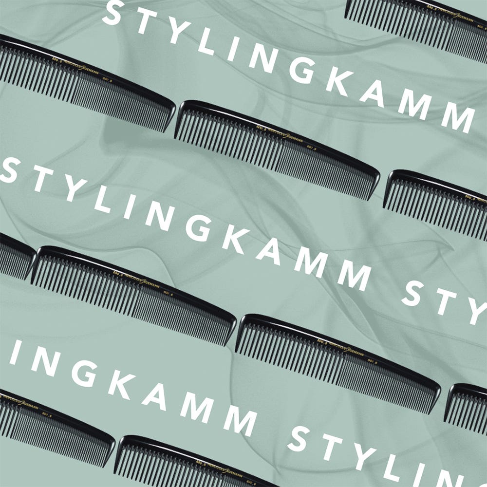 Hercules Sägemann Meisterkamm Styling 600-602, 8"