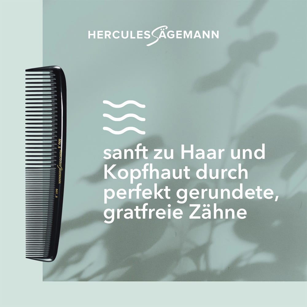 Hercules Sägemann Meisterkamm Styling 600-602, 8"