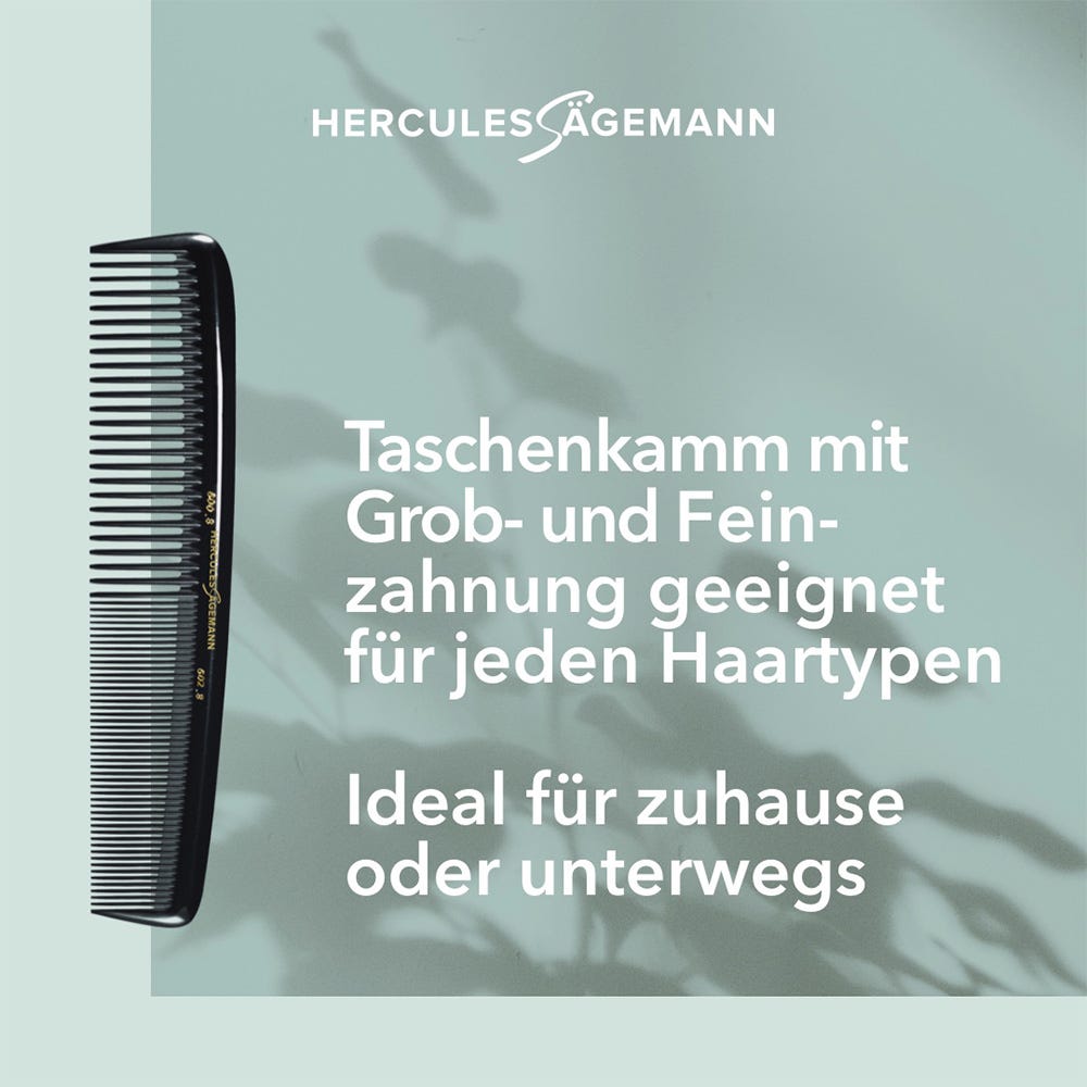 Hercules Sägemann Meisterkamm Styling 600-602, 8"