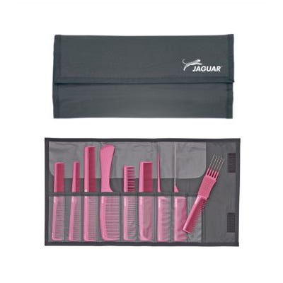 Jaguar Kamm-Set A-Line pink-metallic