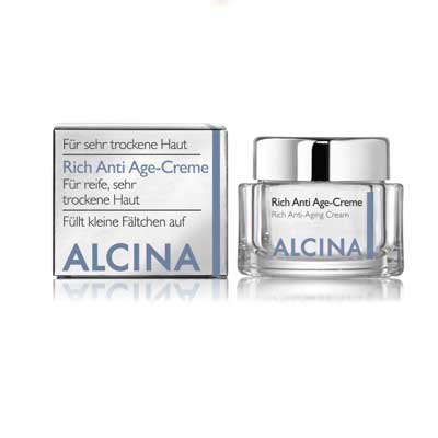 ALCINA Rich Anti Age Creme für sehr trockene Haut