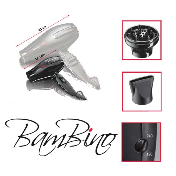 BaBylissPRO BamBino Haartrockner
