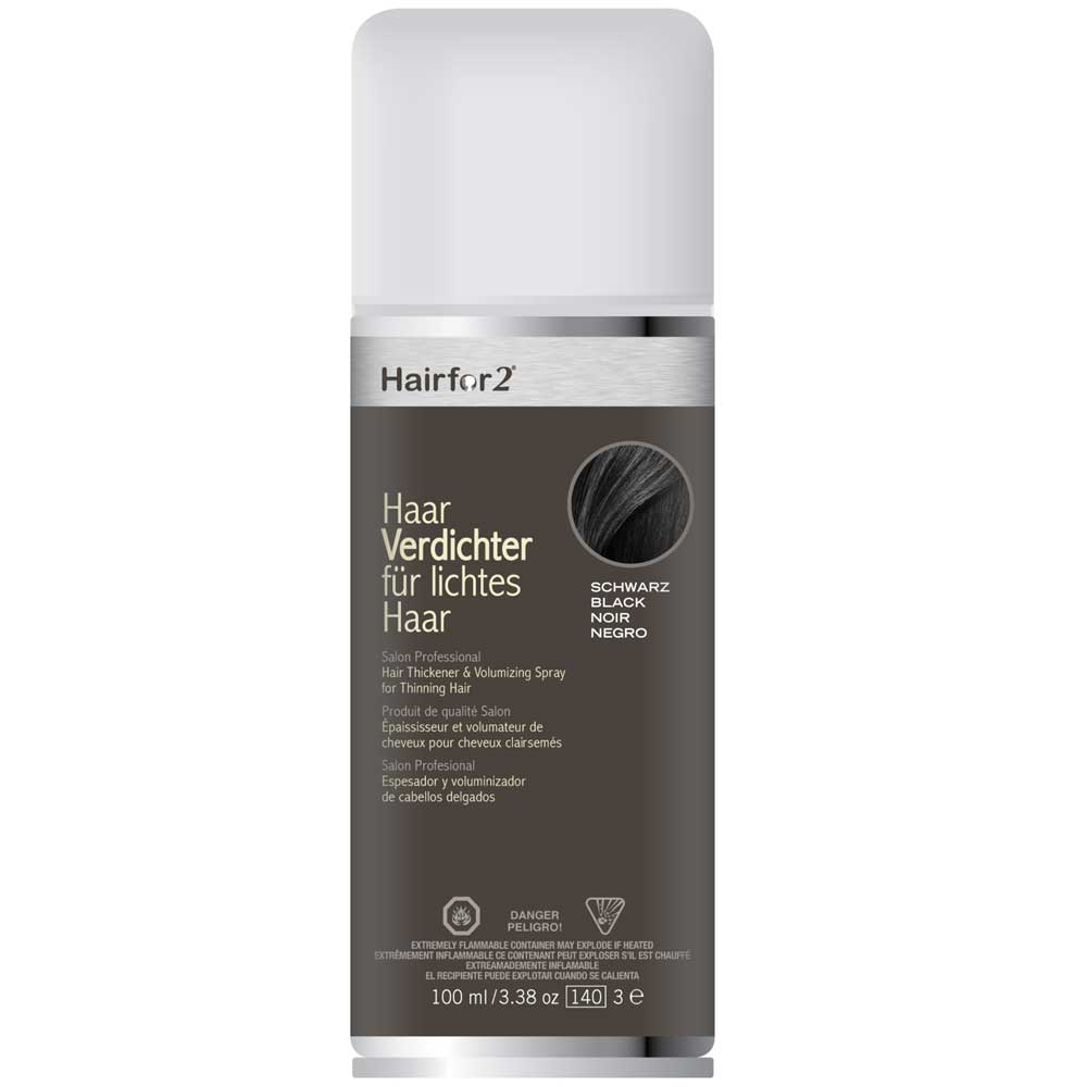 Hairfor2 Haarauffüller Schwarz 100 ml