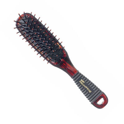 KENT Gummikissenbürste HEADHOG, 6-reihig