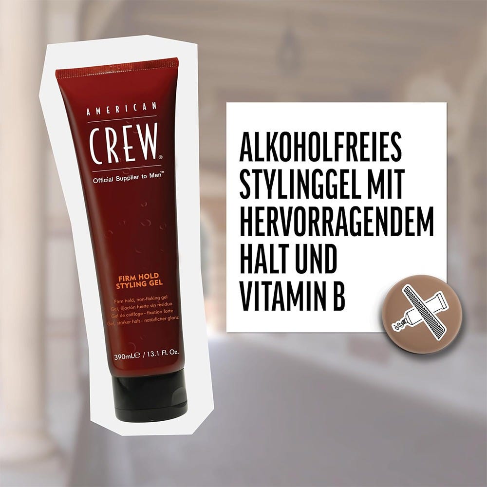 American Crew Firm Hold Gel 250 ml in Tube
