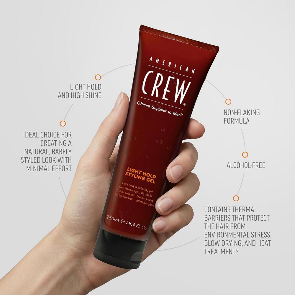 American Crew Light Hold Gel Tube 250 ml