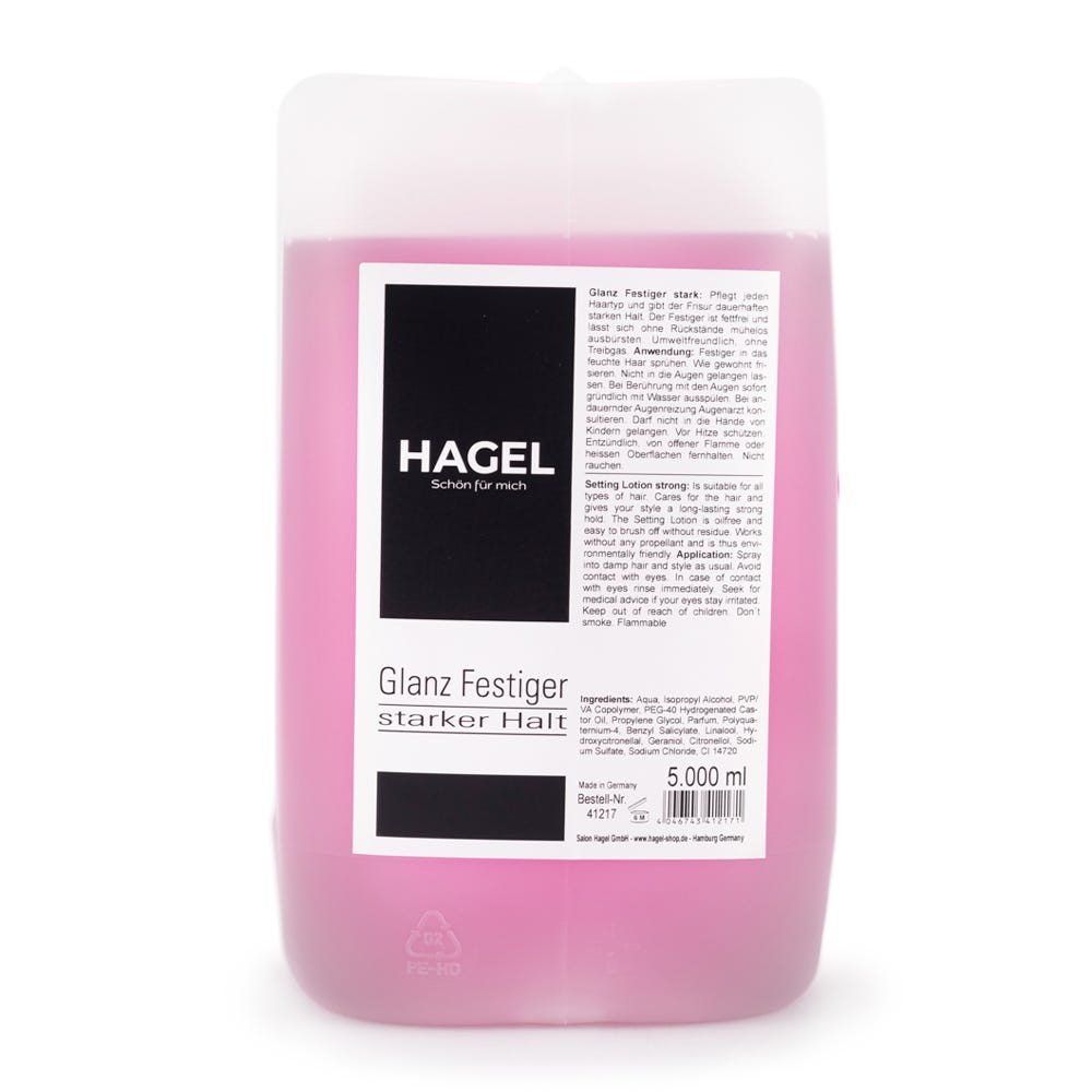 HAGEL Glanzfestiger starker Halt 5000 ml