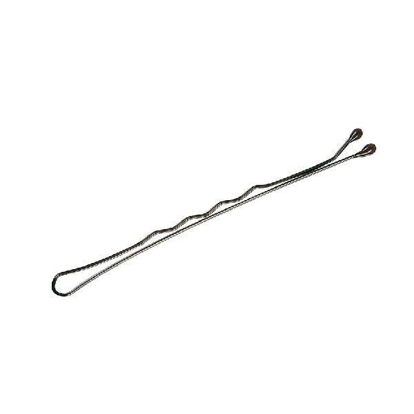 Comair Haarklemmen Braun , 6 cm, 24 Stück