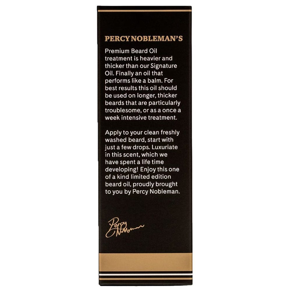 Percy Nobleman Premium Beard Oil 50 ml