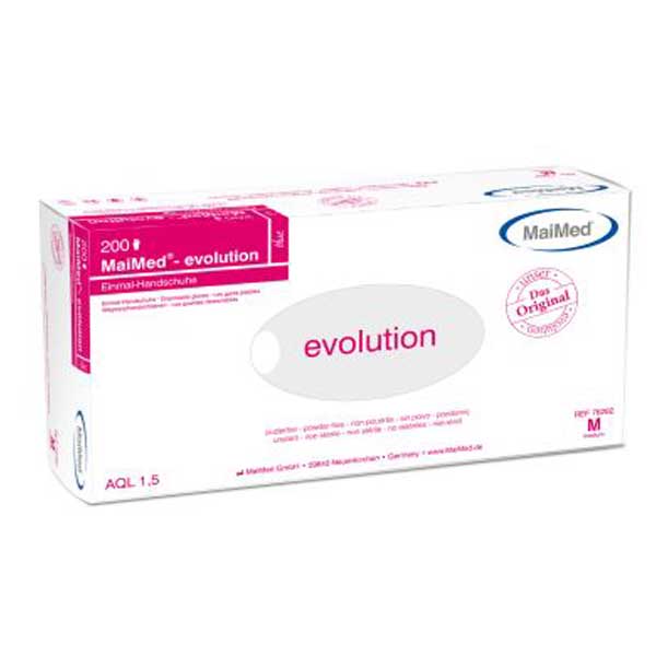 MaiMed evolution blau M - 200 Stück