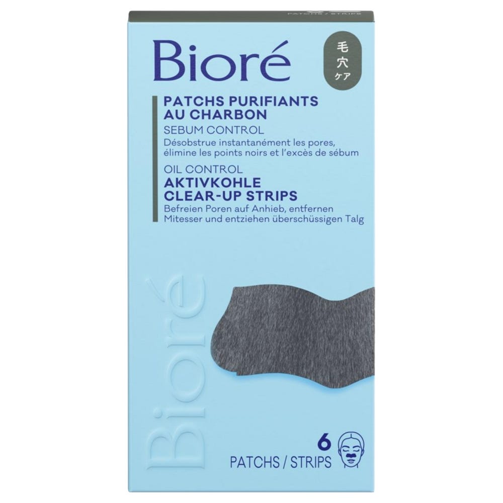 Bioré Tiefenreinigenden Clear-Up Strips mit Aktivkohle