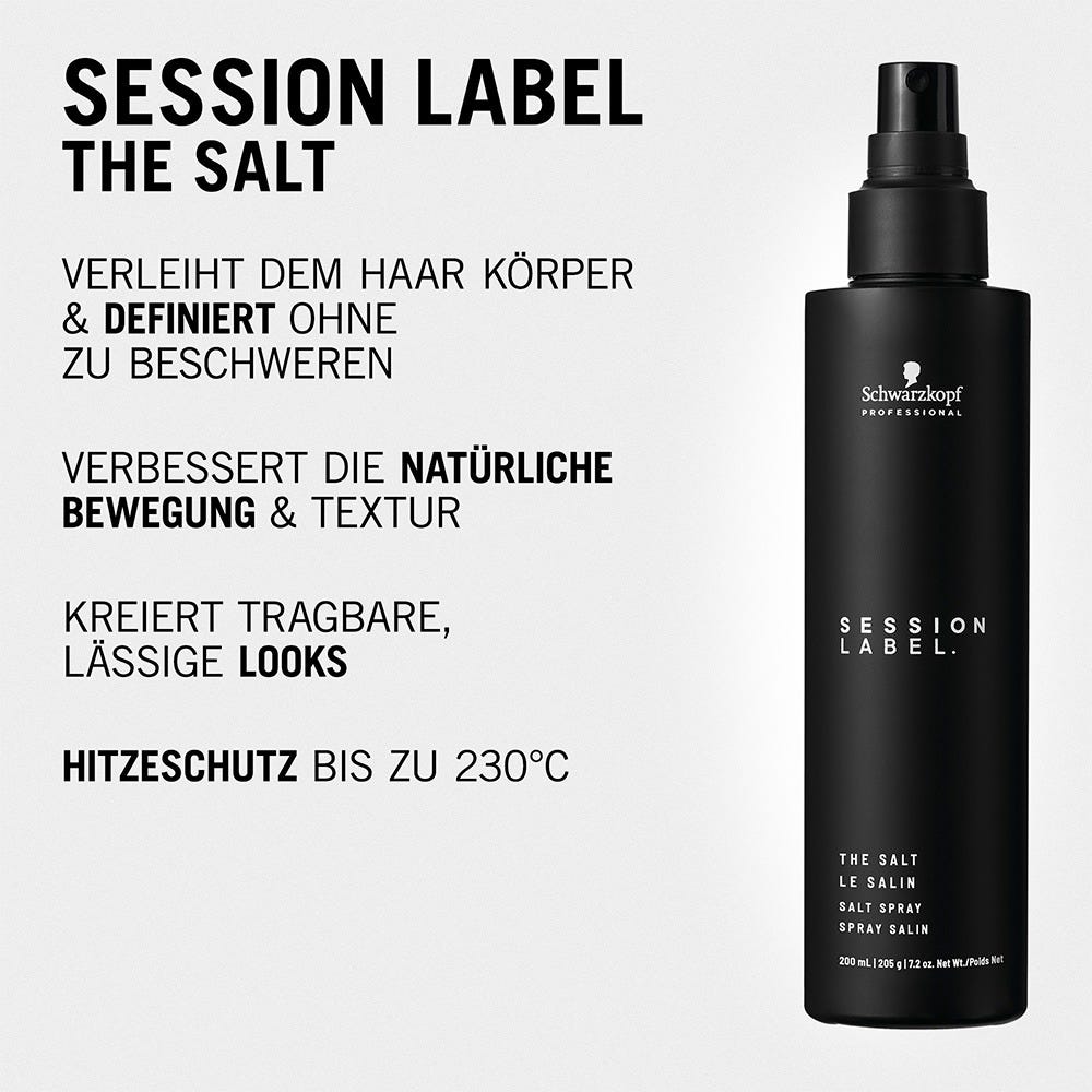 Schwarzkopf Session Label Salz Spray 200 ml