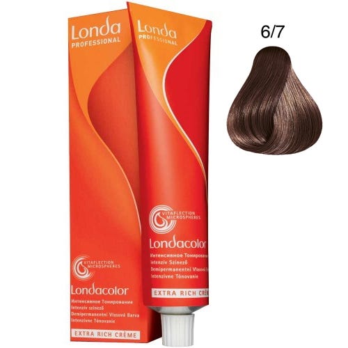 Londa Demi-Permanent Color Creme 6/7 Dunkelblond Braun 60 ml
