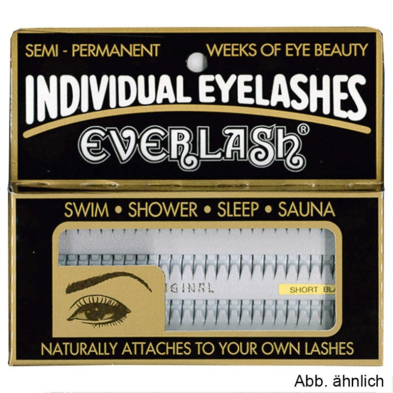 Everlash Einzelwimpern long, schwarz