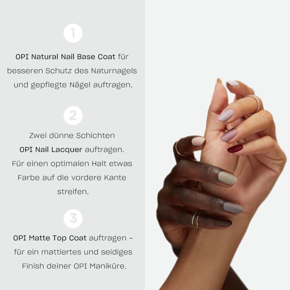 OPI Matte Top Coat 15 ml