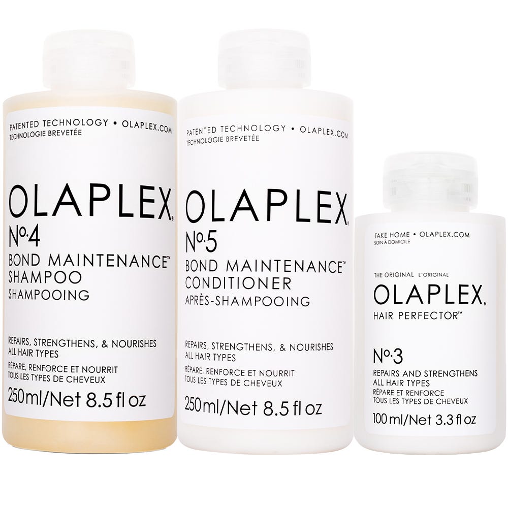 Olaplex Bond Maintenance Olaplex Pflegetrio No.3 + No.4 + No.5