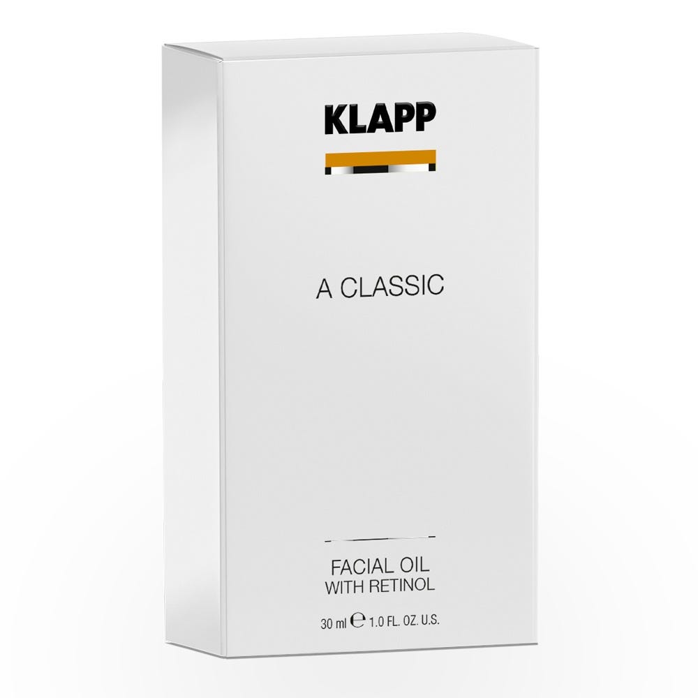 Klapp Cosmetics A Classic Facial Oil with Retinol 30 ml