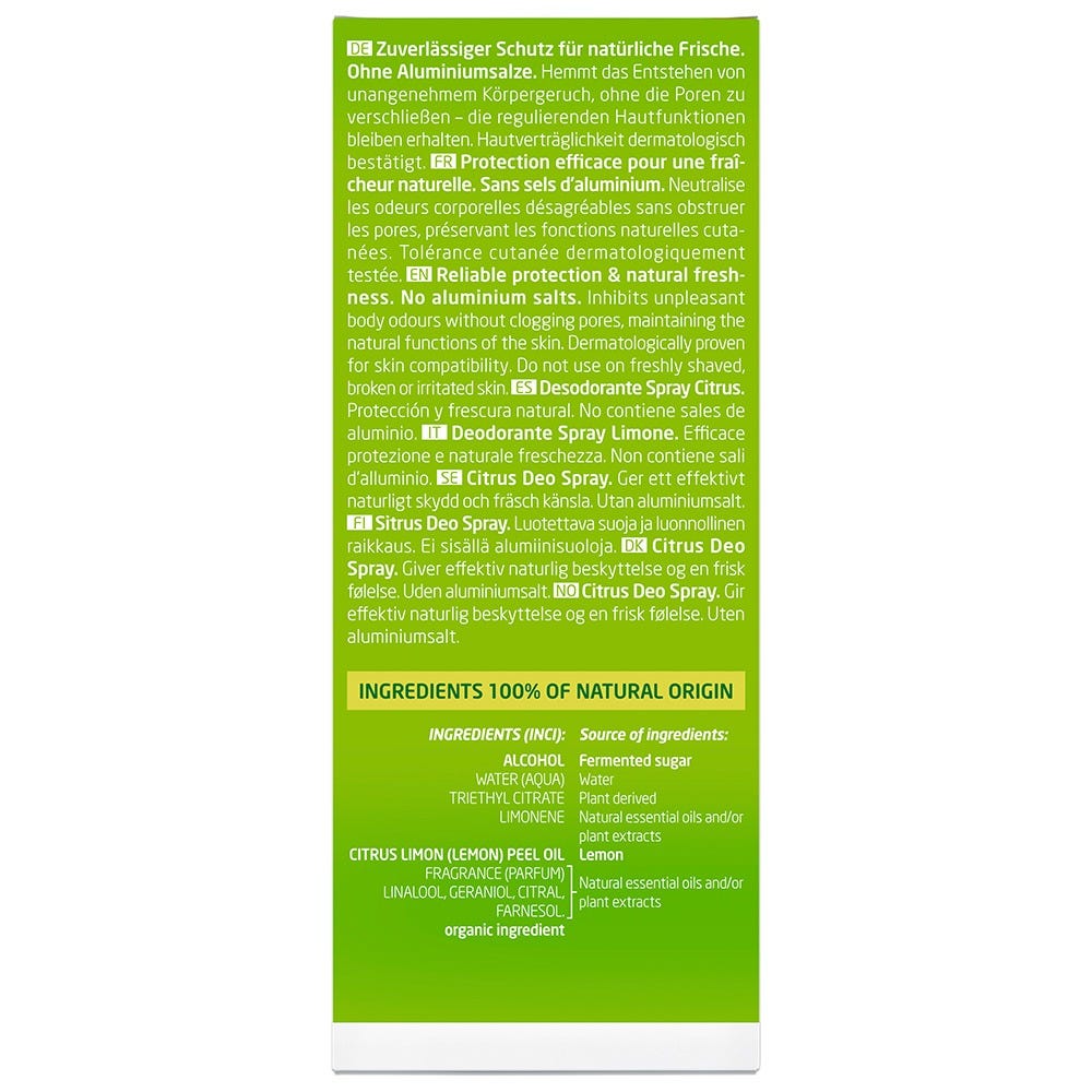 Weleda Citrus Fresh Deo Spray 100 ml