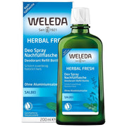 Weleda Herbal Fresh Deo Spray Nachfüllflasche 200 ml