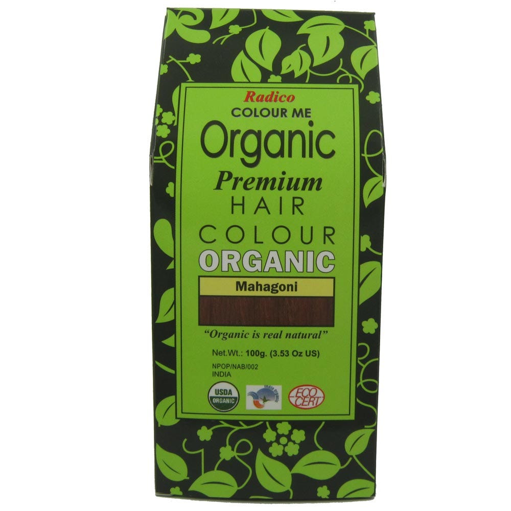 Radico Colour Me Organic Mahagony 100 g