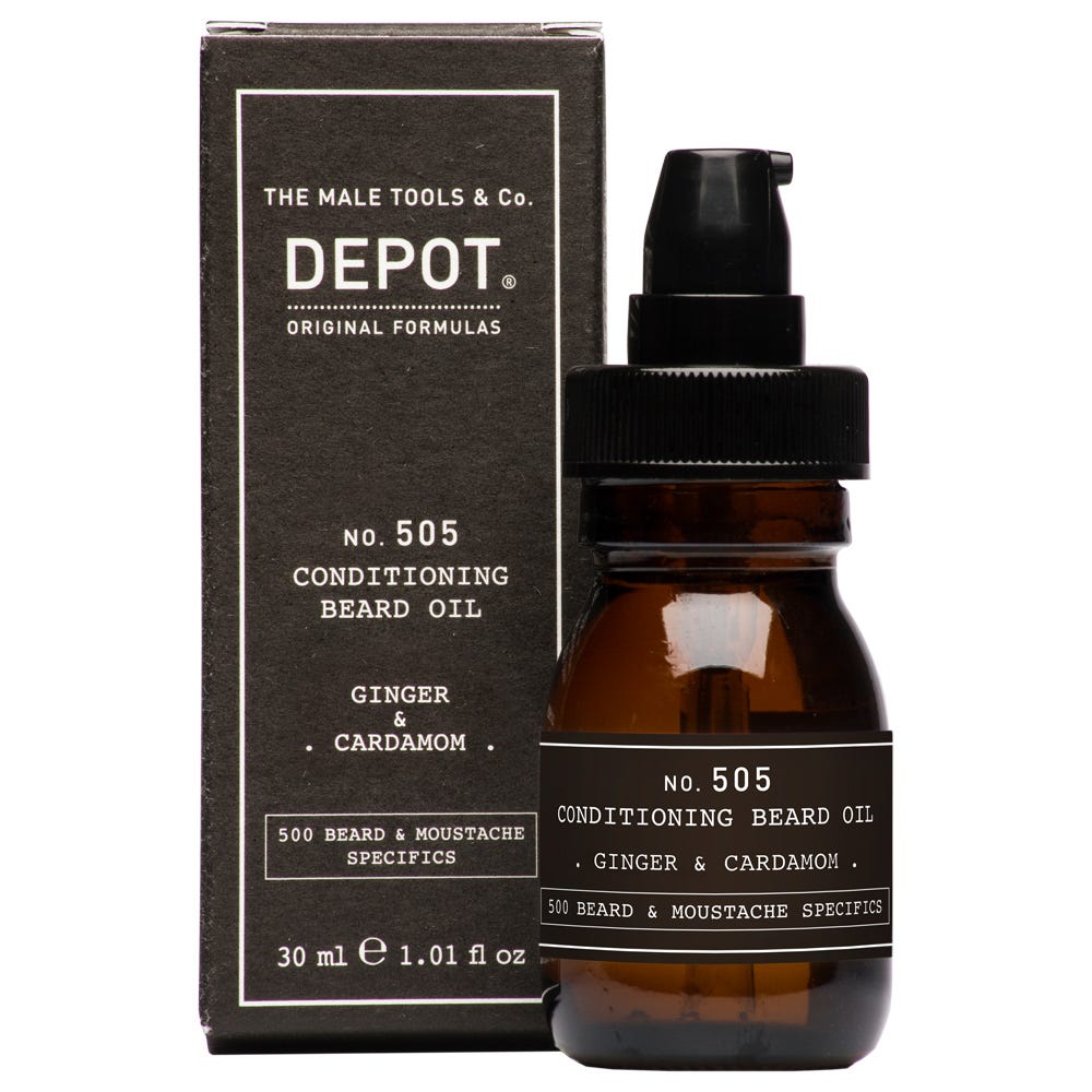 DEPOT 505 Conditioning Beard Oil Ginger & Cardamon 30 ml