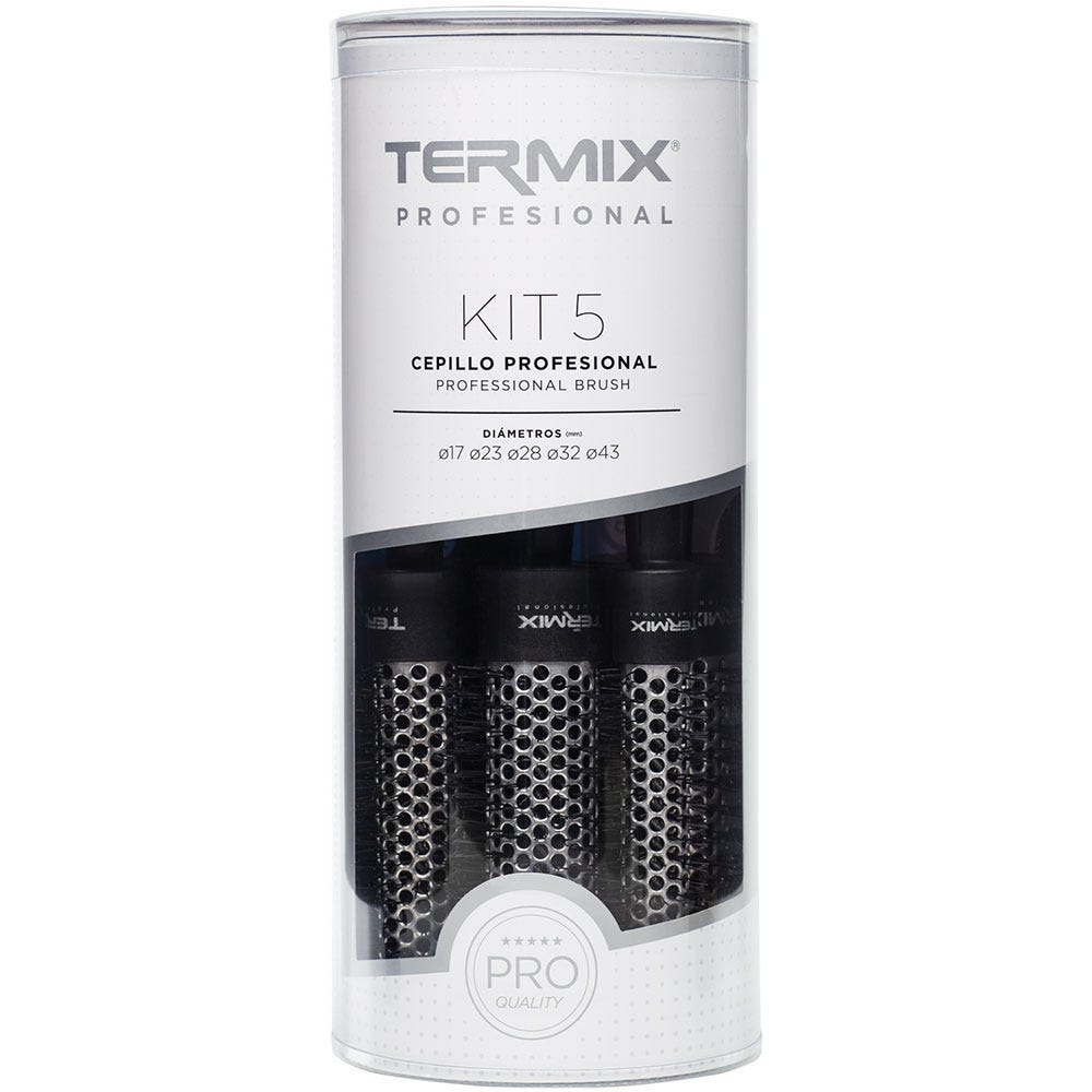 Termix Professional 5er-Pack Rundbürsten TX1045