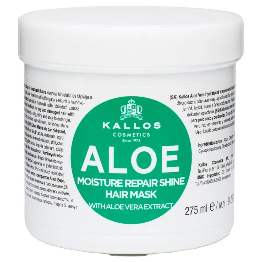Kallos KJMN Algae Hair Mask With Olive Oil 275 ml