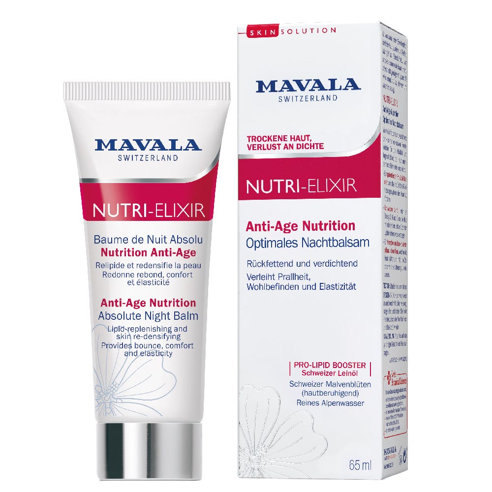 Mavala Nutri-Elixier Anti-Age-Nutrition Optimales Nachtbalsam 65 ml