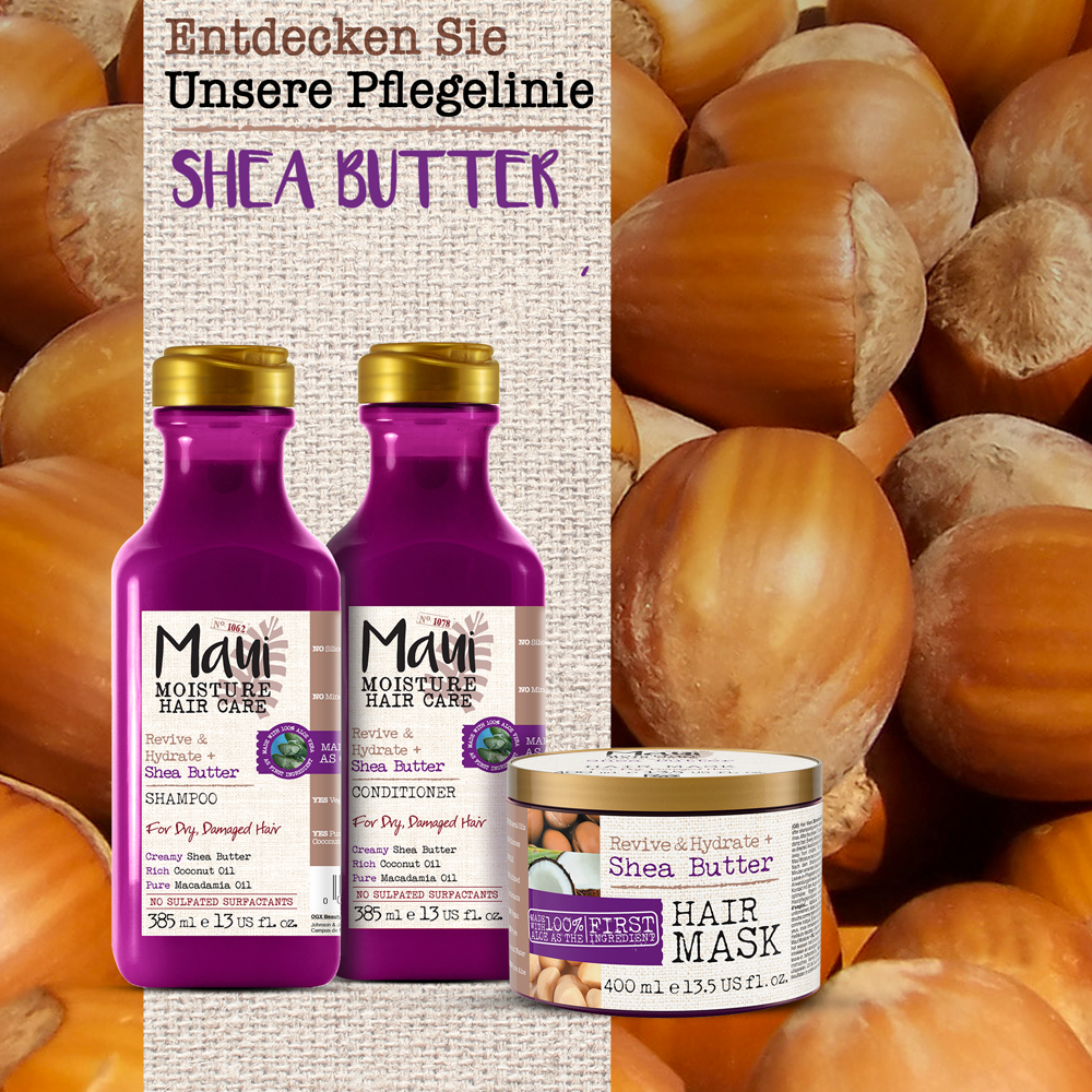 Maui Moisture Revive & Hydrate Shea Butter Shampoo 385 ml