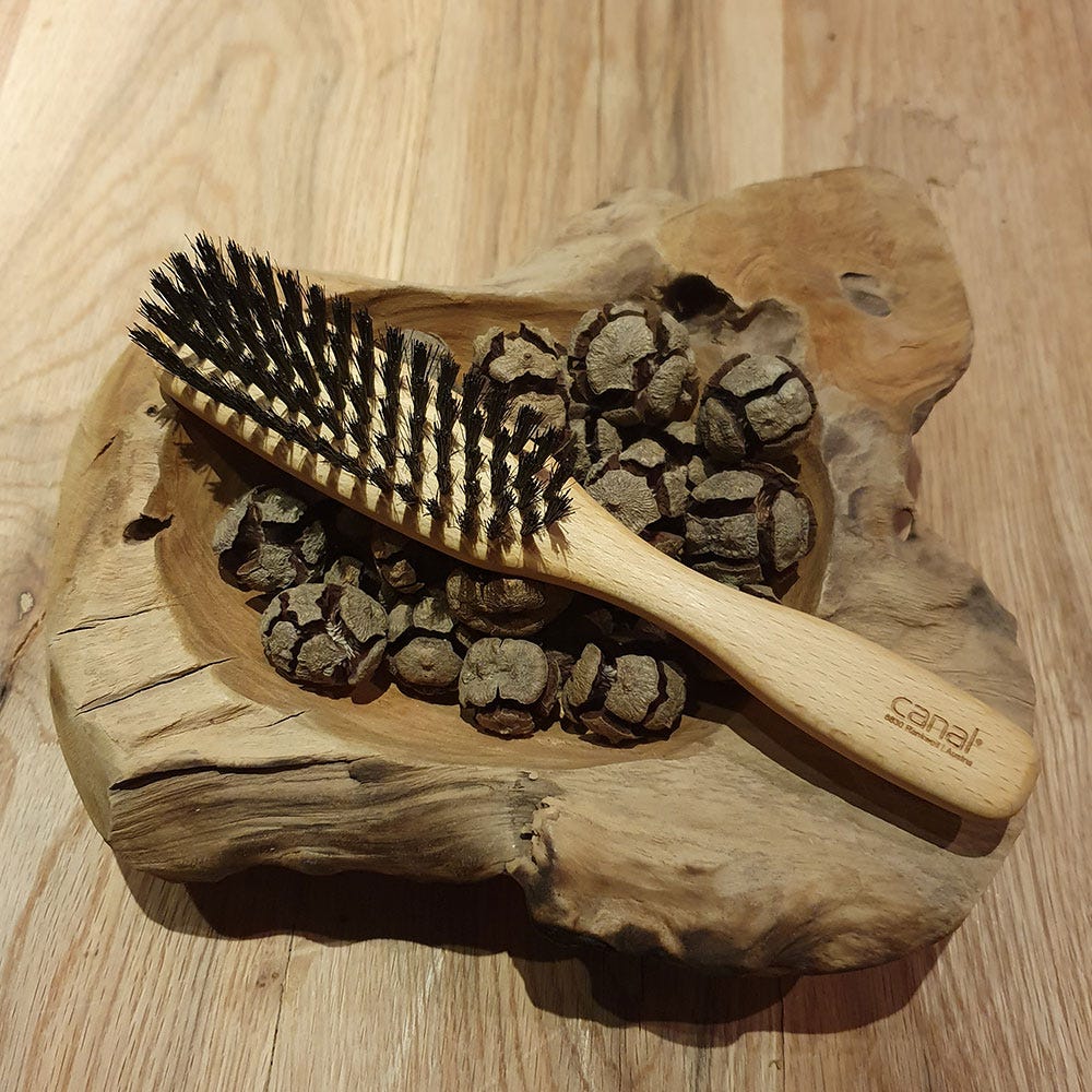 Canal Klassische Naturhaarbürste schmal