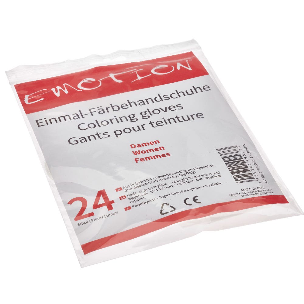 Efalock PE-Handschuhe Damen 24 Stück 