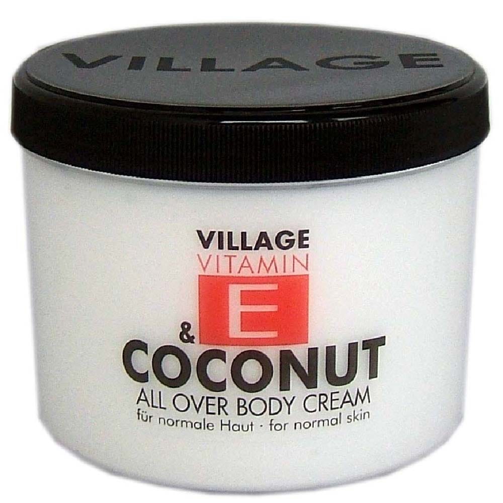 Village Vitamin E & Coconut Bodycream 500 ml