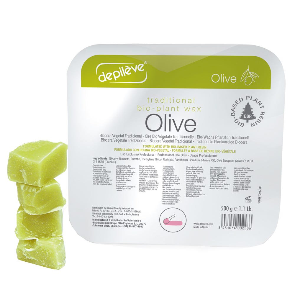 depileve Biowax Traditional Olive Oil 2x 500 g 