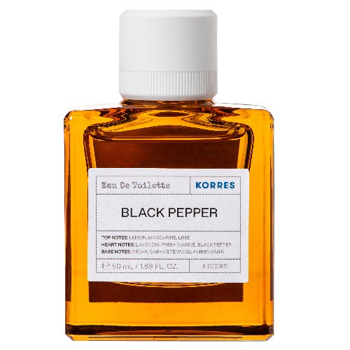 Korres Black Pepper Eau de Toilette für Ihn 50 ml