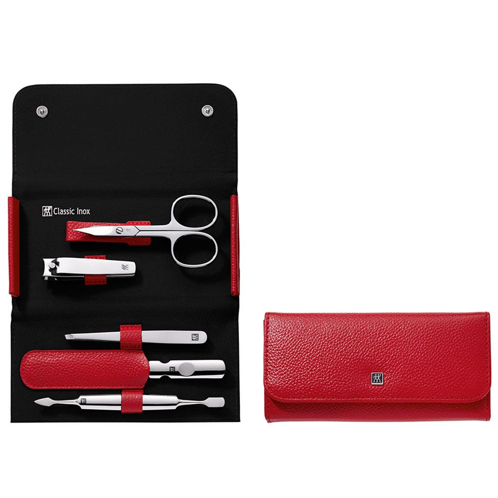 Zwilling Classic Inox Etui 5-teilig rot
