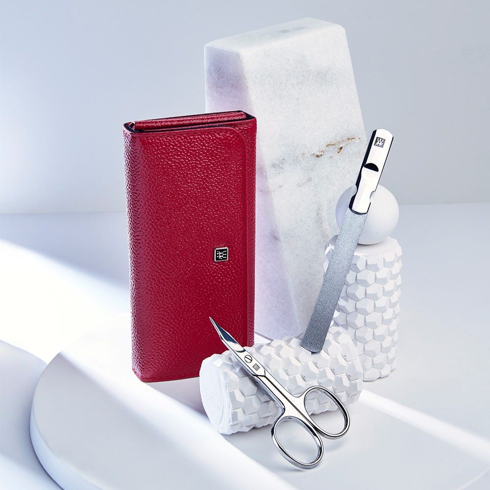 Zwilling Classic Inox Etui 5-teilig rot