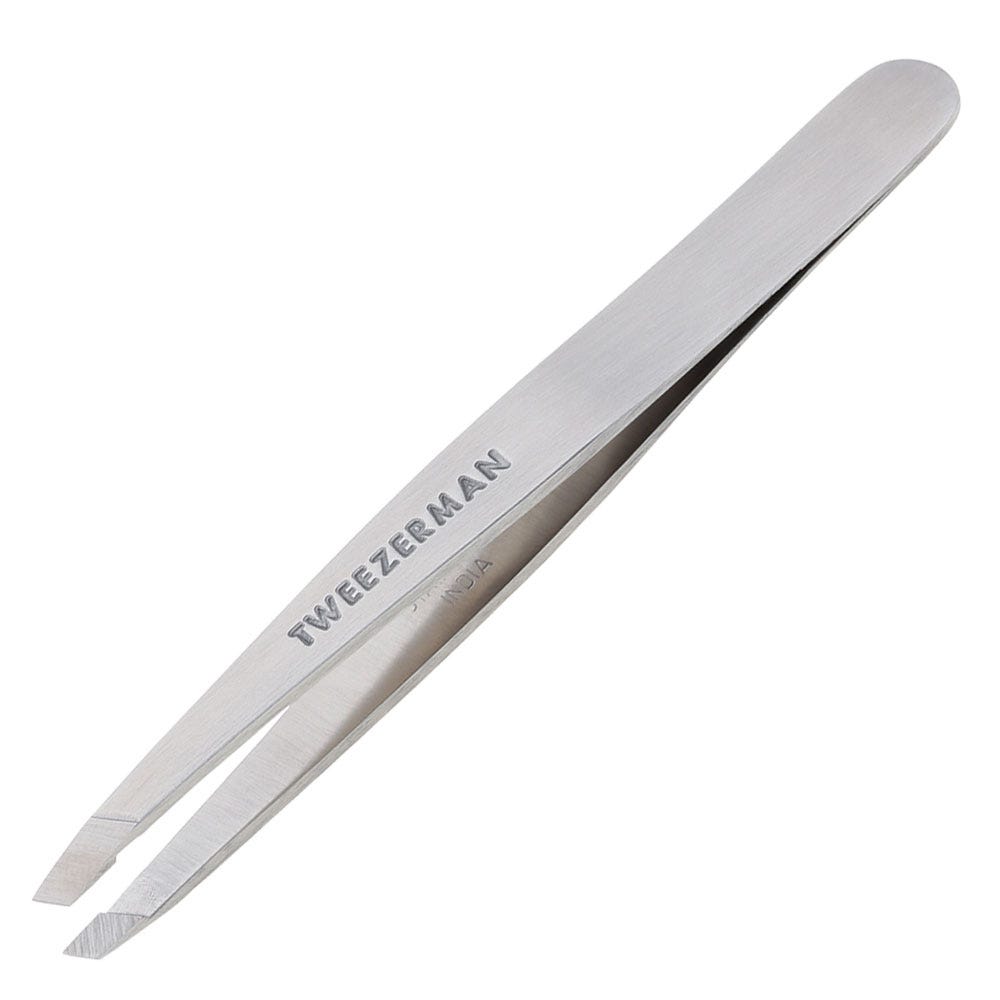 Tweezerman Studio Schräge Pinzette Edelstahl