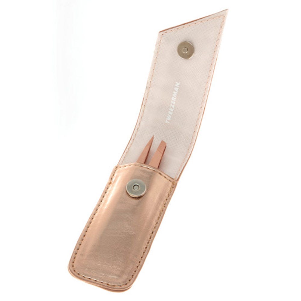 Tweezerman Studio Petite Pinzetten Set Rosé Gold