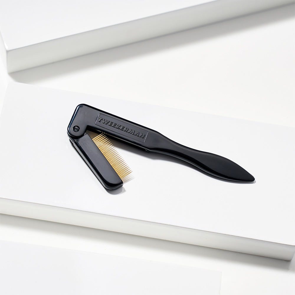 Tweezerman Studio Wimpernkamm Schwarz