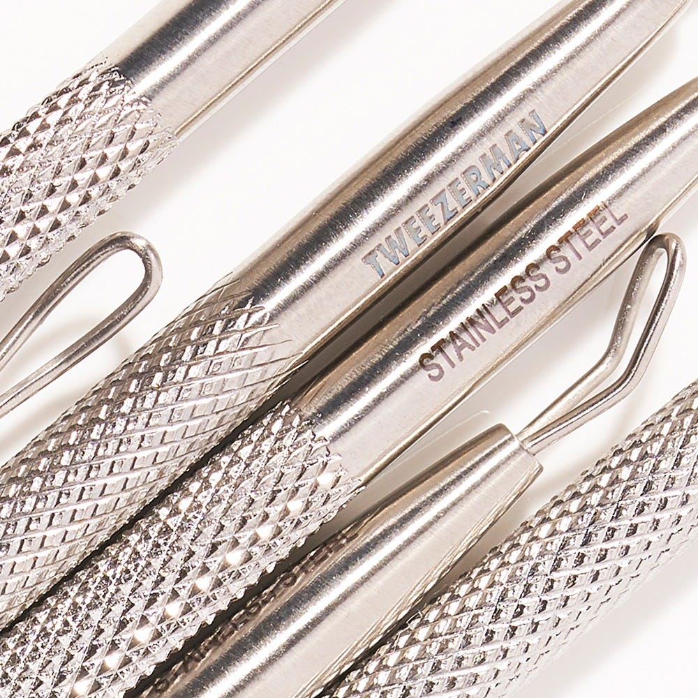 Tweezerman Studio No-Slip Skin Care Tool Edelstahl