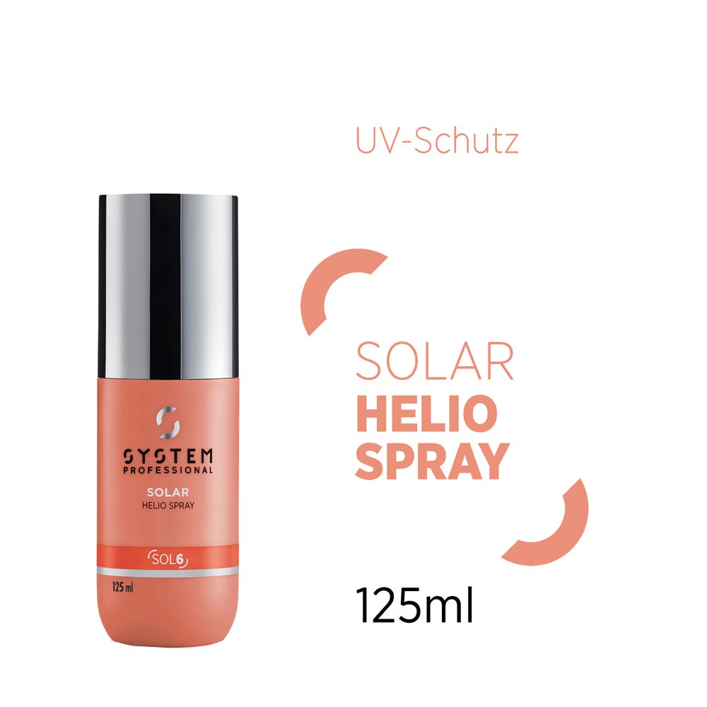 System Professional SOL5H Solar Wasserfestes Sonnenschutz-Haarspray 125 ml