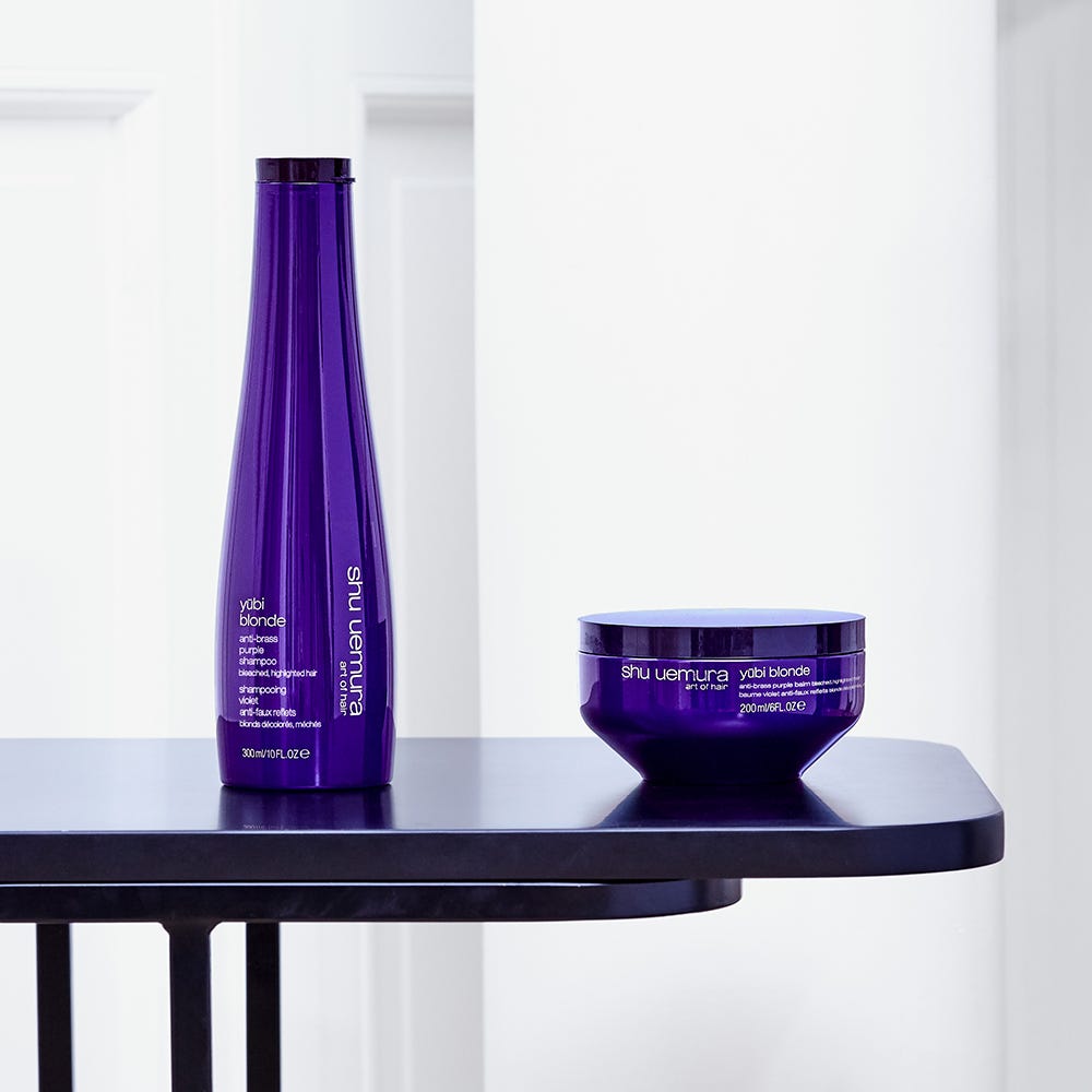 Shu Uemura Yubi Blonde Anti-Gelbstich Purple Shampoo 300 ml 