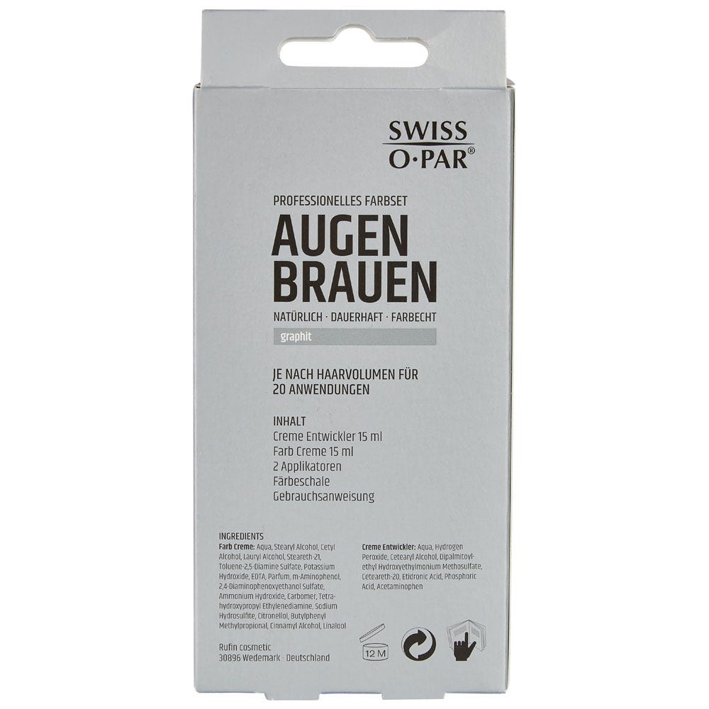 Swiss O-Par Augenbrauenfarbe Set