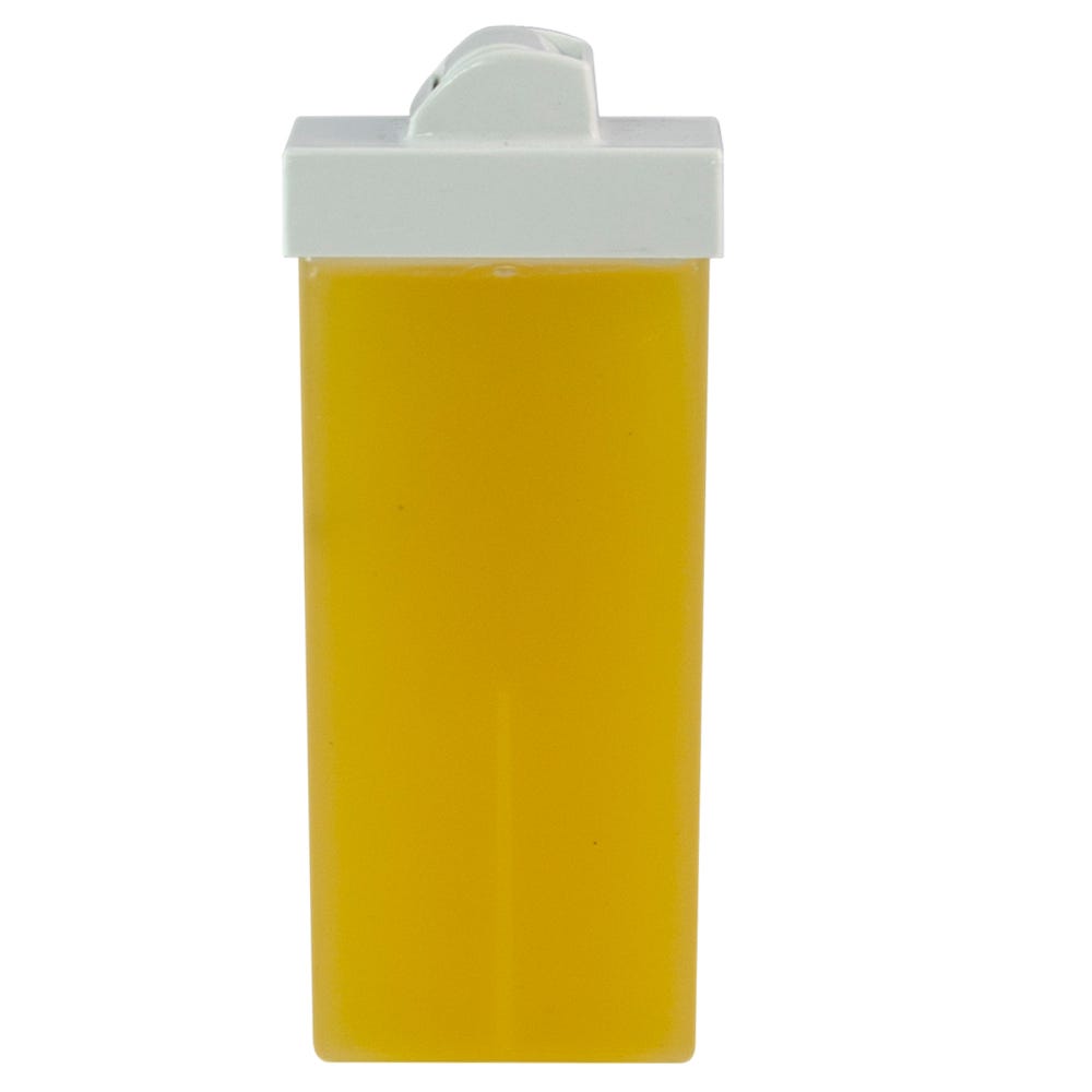 X-EPIL Wachspatrone mit schmalem Rollkopf Gelb 100 ml 