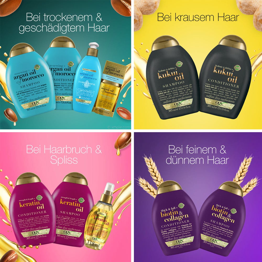 OGX Kukui Oil Conditioner 385 ml