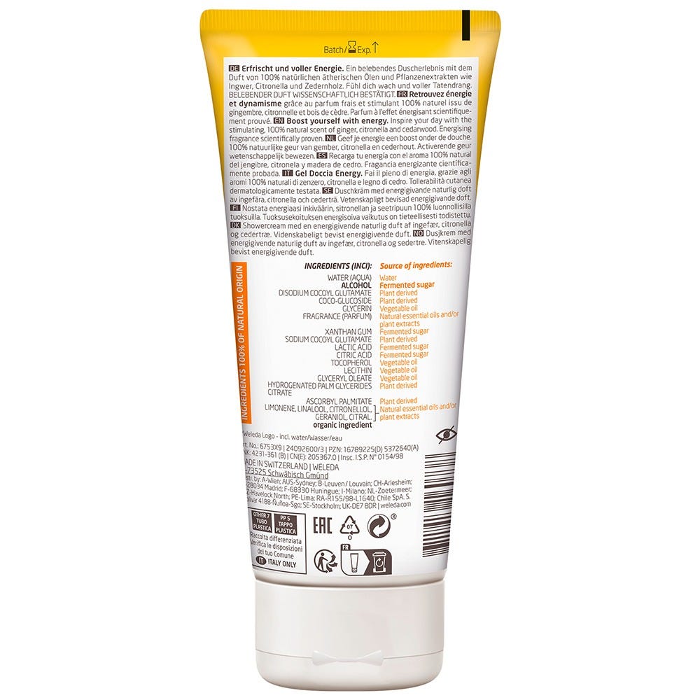 Weleda Energy Aroma Duschgel 200 ml